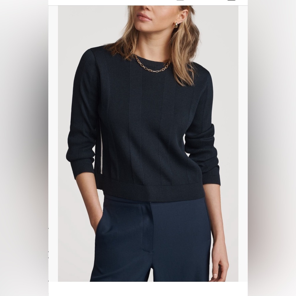 Rhone Somer Pullover Sweater Rhone Navy Sweater Navy Blue Sweater M